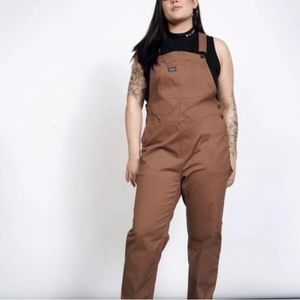 Wild Fang Overalls Large Brown
